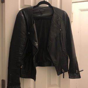 Top shop leather jacket